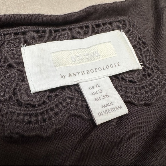 Anthropologie Ett:Twa Soireé embroidered soft dress, 4. - Picture 5 of 6